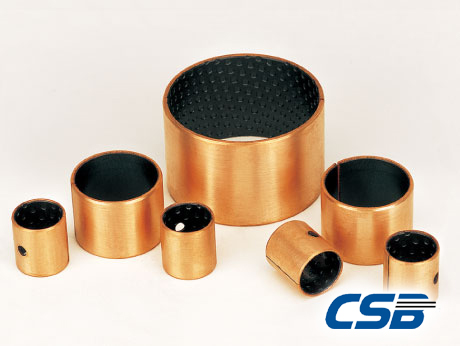 bi-metal steel backed bronze ptfe bushing