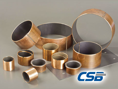 bi-metal PTFE bronze bushing