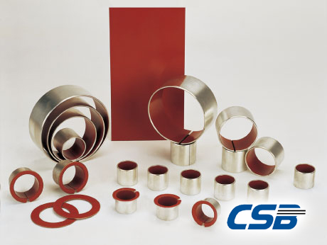 bi-metal sinter bronze ptfe bushing